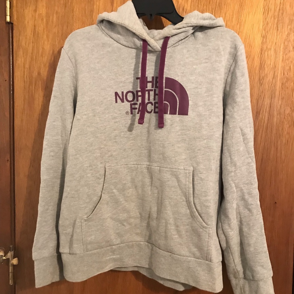 North Face sweatshirt